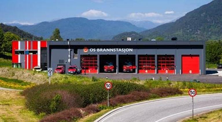 bilde av Os brannstasjon